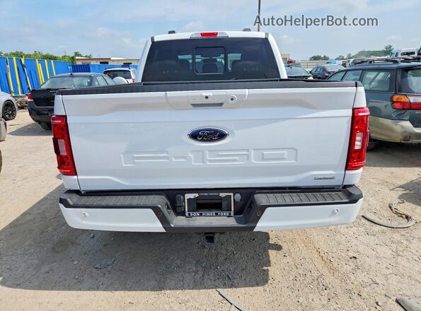1FTEW1EP7PKF43036 2023 FORD F150 White Widok z tyłu