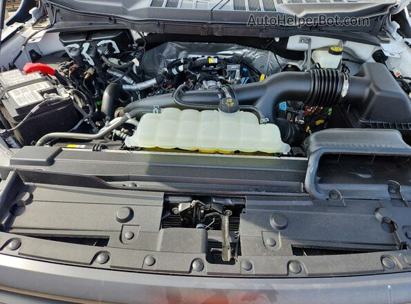 1FTEW1EP7PKF43036 2023 FORD F150 White Widok wnętrza z tyłu