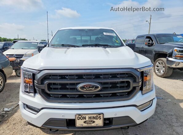 1FTEW1EP7PKF43036 2023 FORD F150 White Widok z przodu