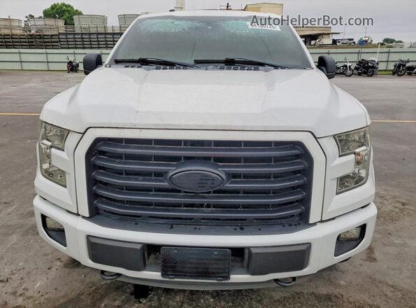 1FTEW1EP8GFC06786 2016 FORD F150 White Widok z przodu
