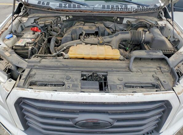 1FTEW1EP8GFC06786 2016 FORD F150 White Widok wnętrza z tyłu