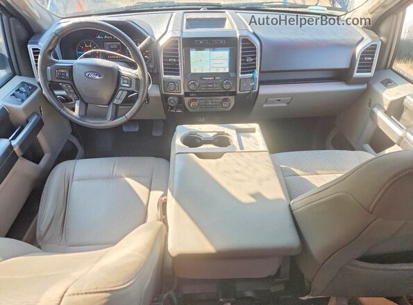 1FTEW1EP8GFC81472 2016 FORD F150 Синий Вид панели приборов