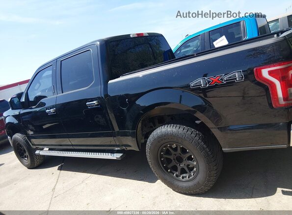 1FTEW1EP8GKD51706 2016 FORD F150 Black Панорамний вид салону 360°