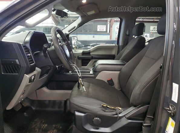 1FTEW1EP8HFA69169 2017 FORD F150 Gray Սալոնի հետևի տեսք