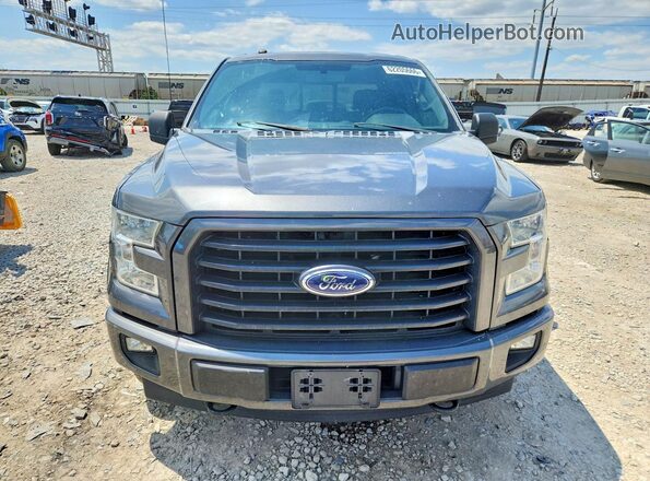 1FTEW1EP8HFA85565 2017 FORD F150 Gray Widok z przodu