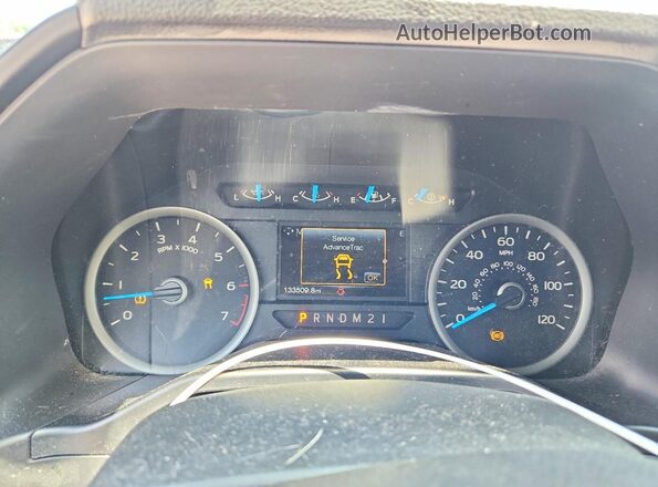 1FTEW1EP8HFA85565 2017 FORD F150 Gray Widok zestawu wskaźników