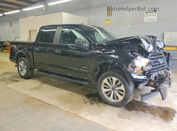 1FTEW1EP8HFB81146 2017 FORD F150 Black Front right
