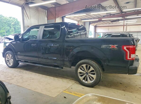 1FTEW1EP8HFB81146 2017 FORD F150 Black Rear left