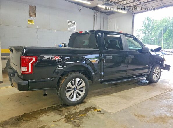 1FTEW1EP8HFB81146 2017 FORD F150 Black Rear right