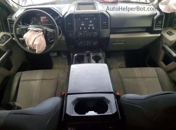 1FTEW1EP8HFB81146 2017 FORD F150 Black Dashboard view