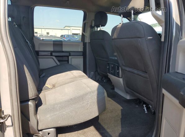 1FTEW1EP8JFB97367 2018 FORD F150 Gray Vista de los asientos traseros