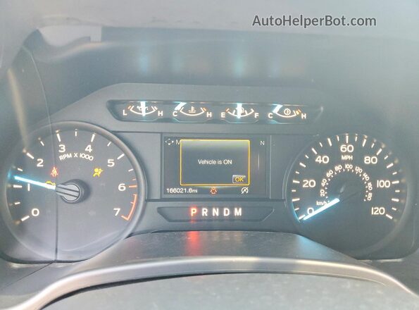 1FTEW1EP8JFB97367 2018 FORD F150 Gray Vista del cuadro de instrumentos