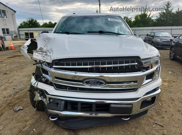 1FTEW1EP8JFC42369 2018 FORD F150 White წინა ხედი