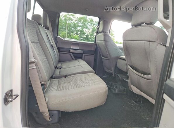 1FTEW1EP8JFC42369 2018 FORD F150 White უკანა სავარძლების ხედი