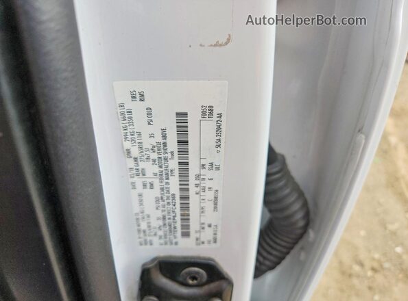 1FTEW1EP8JFC42369 2018 FORD F150 White ძრავის განყოფილების ხედი