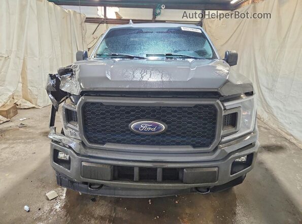 1FTEW1EP8JFC61584 2018 FORD F150 Серый Вид спереди