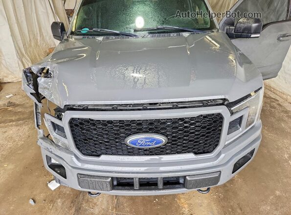 1FTEW1EP8JFC61584 2018 FORD F150 Серый Вид задней части салона