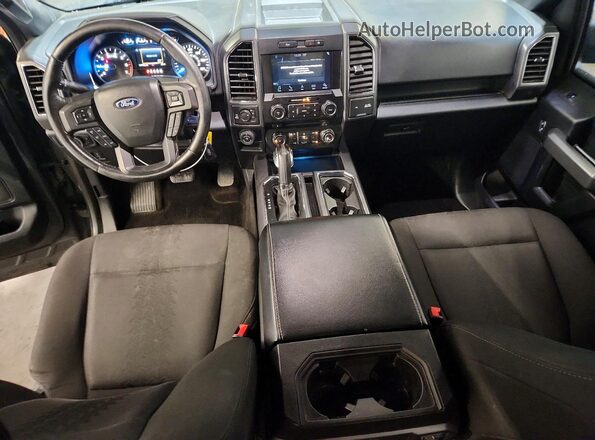 1FTEW1EP8JFC61584 2018 FORD F150 Серый Вид панели приборов