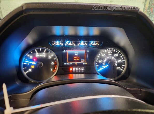 1FTEW1EP8JFC61584 2018 FORD F150 Серый Вид щитка приборов