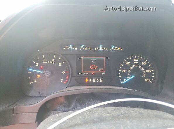 1FTEW1EP8KFB59655 2019 FORD F150 Green ხელსაწყოთა პანელის ხედი