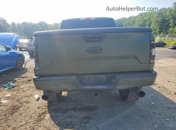1FTEW1EP8KFB59655 2019 FORD F150 Green უკანა ხედი