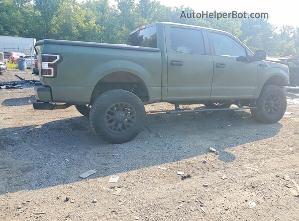 1FTEW1EP8KFB59655 2019 FORD F150 Green უკანა მარჯვენა