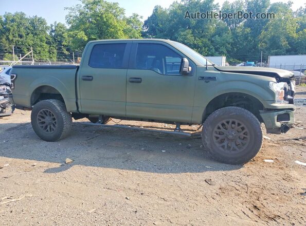 1FTEW1EP8KFB59655 2019 FORD F150 Green წინა მარჯვენა