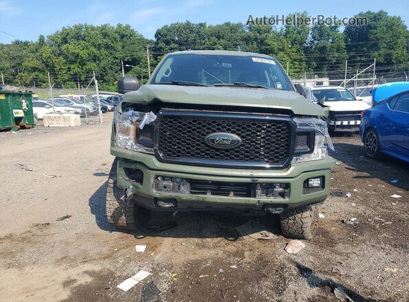 1FTEW1EP8KFB59655 2019 FORD F150 Green წინა ხედი