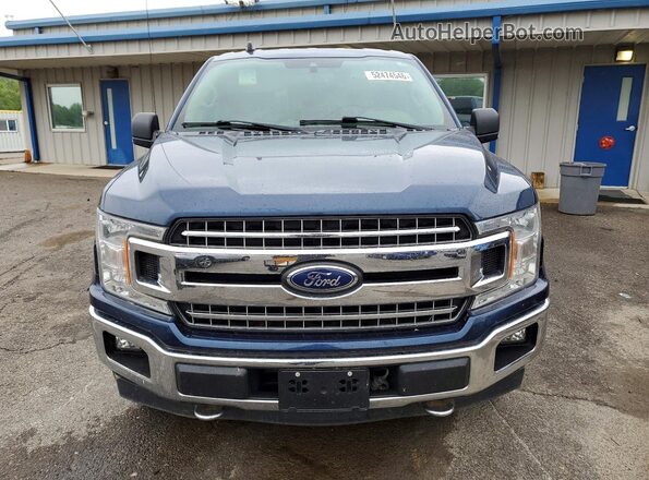 1FTEW1EP8KFB73216 2019 FORD F150 Blue Widok z przodu