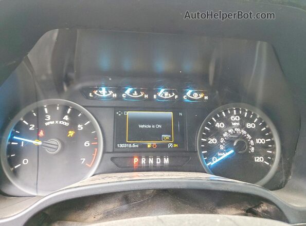 1FTEW1EP8KFB73216 2019 FORD F150 Blue Widok zestawu wskaźników