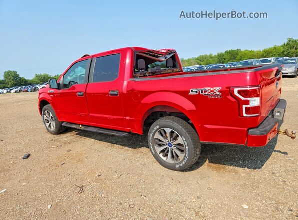 1FTEW1EP8KFC04271 2019 FORD F150 Red Tył lewy