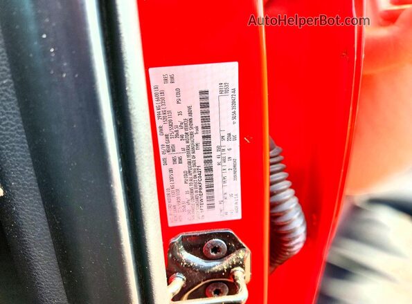 1FTEW1EP8KFC04271 2019 FORD F150 Red Widok komory silnika