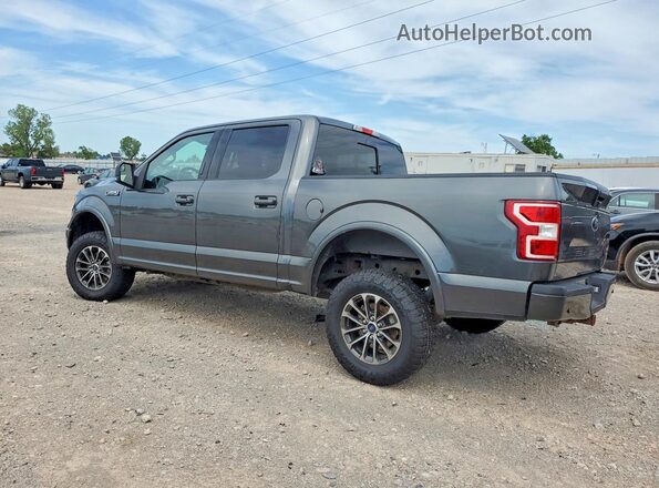 1FTEW1EP8KFC31499 2019 FORD F150 Серый Задняя левая четверть