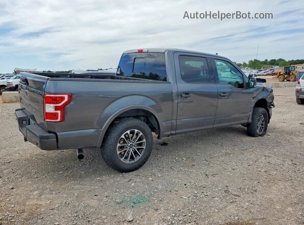 1FTEW1EP8KFC31499 2019 FORD F150 Серый Задняя правая четверть