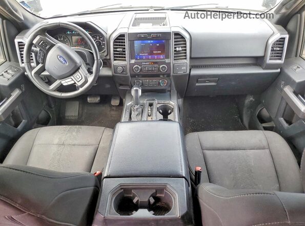 1FTEW1EP8KFC31499 2019 FORD F150 Серый Вид панели приборов