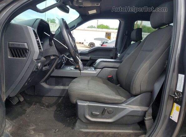 1FTEW1EP8KFC31499 2019 FORD F150 Серый Вид салона спереди