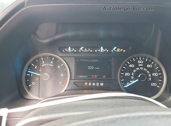 1FTEW1EP8KFC31499 2019 FORD F150 Серый Вид щитка приборов