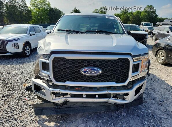 1FTEW1EP8KFD51657 2019 FORD F150 Silver Front view