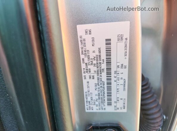 1FTEW1EP8KFD51657 2019 FORD F150 Silver Engine compartment view
