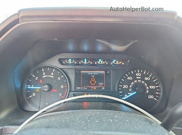 1FTEW1EP8KFD51657 2019 FORD F150 Silver Instrument cluster view