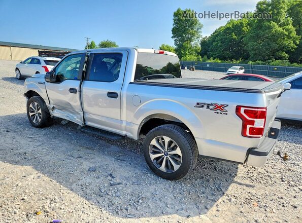 1FTEW1EP8KFD51657 2019 FORD F150 Silver Rear left