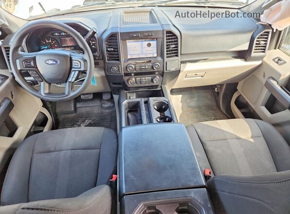1FTEW1EP8KFD51657 2019 FORD F150 Silver Dashboard view