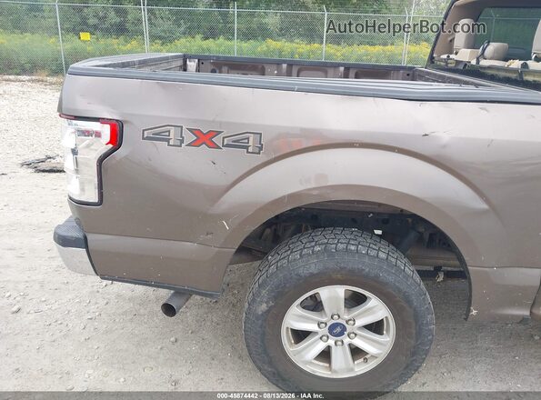 1FTEW1EP8KKD76937 2019 FORD F150 Brown Вид спереду