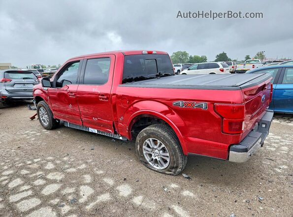 1FTEW1EP8LFA36441 2020 FORD F150 Красный Задняя левая четверть