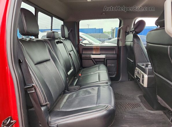 1FTEW1EP8LFA36441 2020 FORD F150 Красный Вид задних сидений