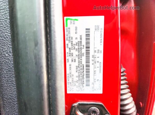 1FTEW1EP8LFA36441 2020 FORD F150 Красный Вид подкапотного пространства