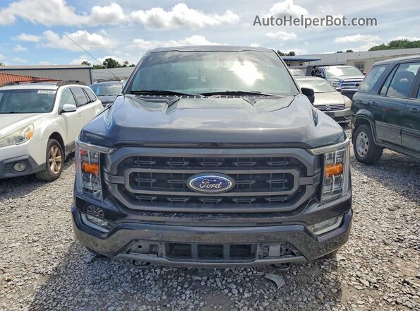 1FTEW1EP8MFA48994 2021 FORD F150 Черный Вид спереди