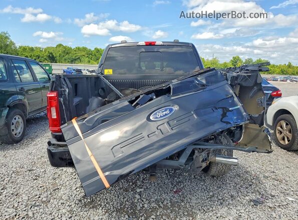 1FTEW1EP8MFA48994 2021 FORD F150 Черный Вид сзади