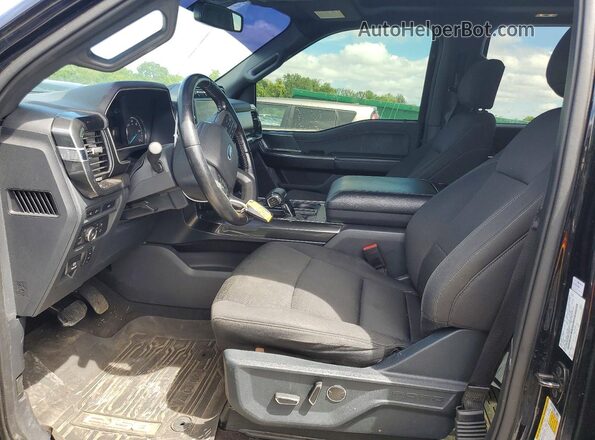 1FTEW1EP8MFA48994 2021 FORD F150 Черный Вид салона спереди