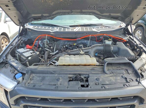 1FTEW1EP8MFA48994 2021 FORD F150 Черный Вид задней части салона